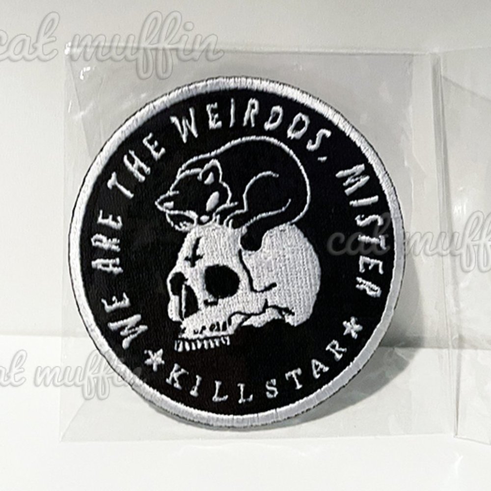 KILLSTAR WE ARE THE WEIRDOS PATCH! NEW!!!